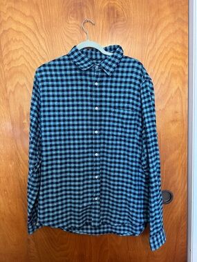 Prince & Fox Blue Plaid Button-Down Shirt